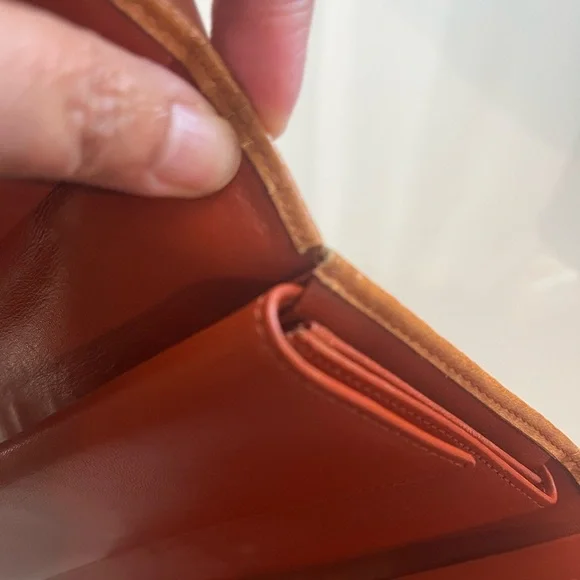 MCM COGNAC VISETOS TRIFOLD WALLET a WITH CARD HOLDER - Picture 10 of 16